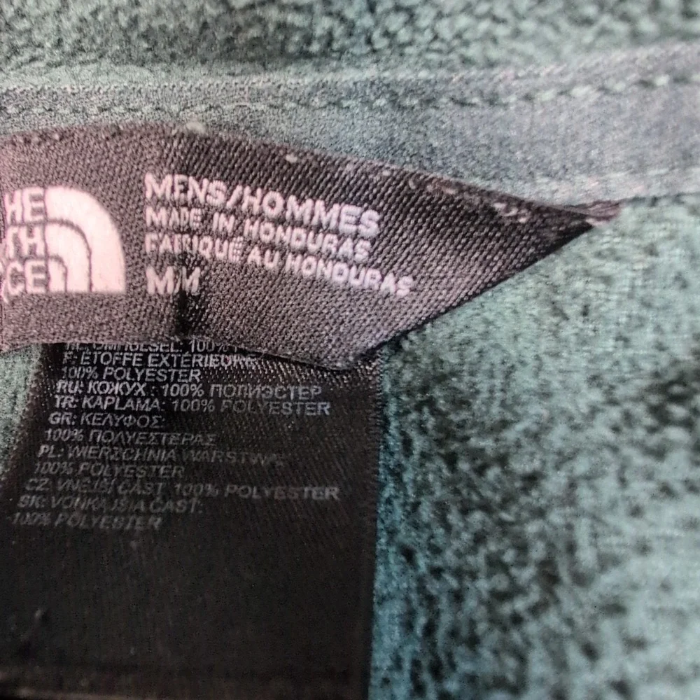 The North Face Sweatshirt Mens M Green Fleece‎ Gorpcore Outdoors Comfy Active